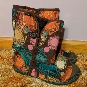 Fall/Winter printed boots